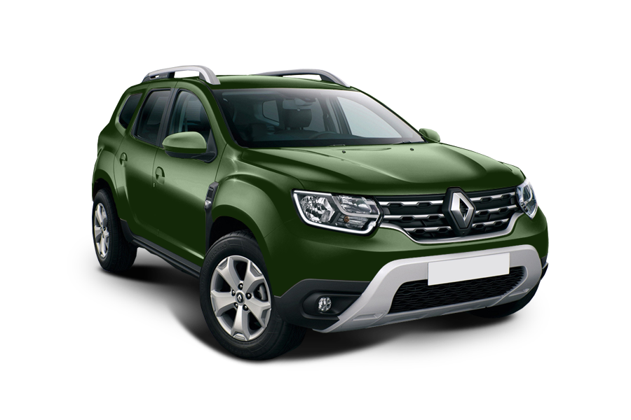 Renault Duster в цвете Зелёный